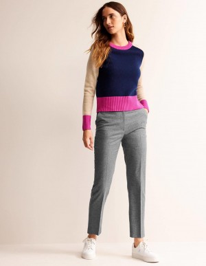 Boden Kew Wolle Hose Damen Grau | IURSC-4350