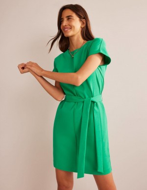 Boden Tara Ponte Kleid Damen Grün | LHWXN-7915