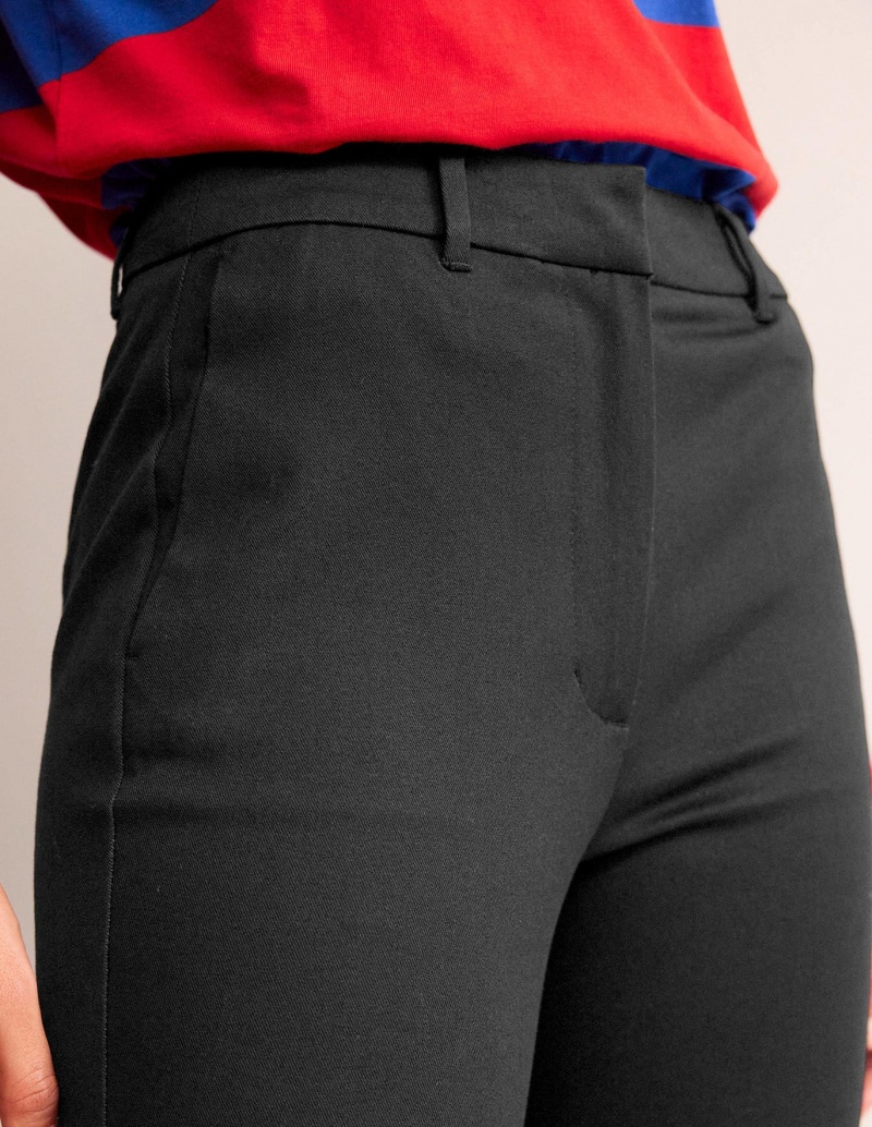 Boden Brompton Bi-stretch Hose Damen Schwarz | MCAZQ-8243