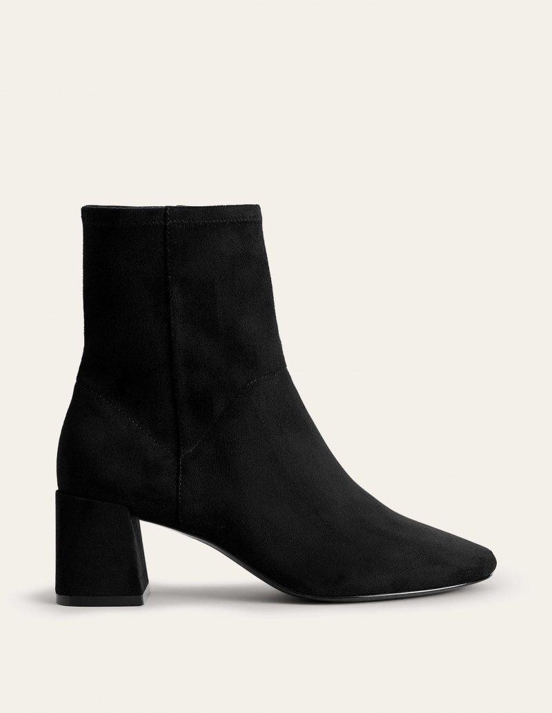 Boden Cara Stretch Stiefeletten Damen Schwarz | TWRJA-6194