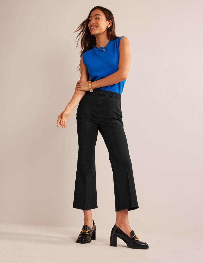 Boden Chelsea Bi-stretch Hose Damen Schwarz | LRBXP-3407