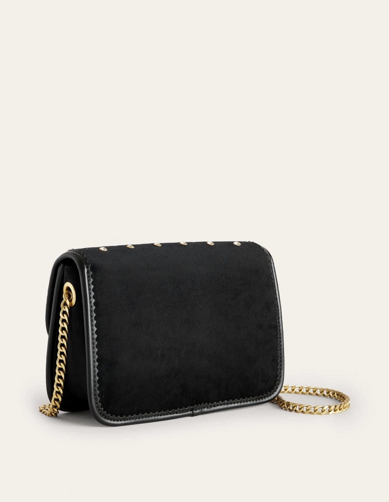 Boden Embellished Cross Crossbody Taschen Damen Schwarz | 715XVRQOT