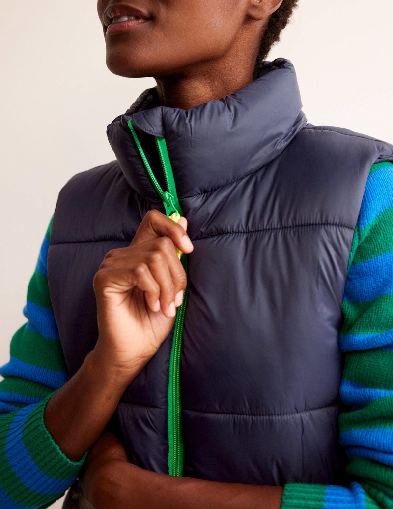 Boden Fife Gesteppt Jacke Damen Navy | TGPYN-3691