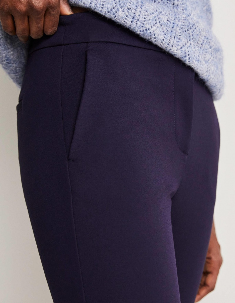 Boden Hampshire 7/8 Ponte Hose Damen Navy | QPLTC-2386