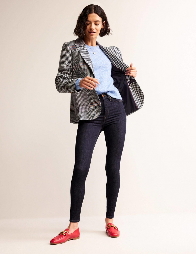 Boden High Rise Schlank Jeans Damen Indigo | HIDAW-7059