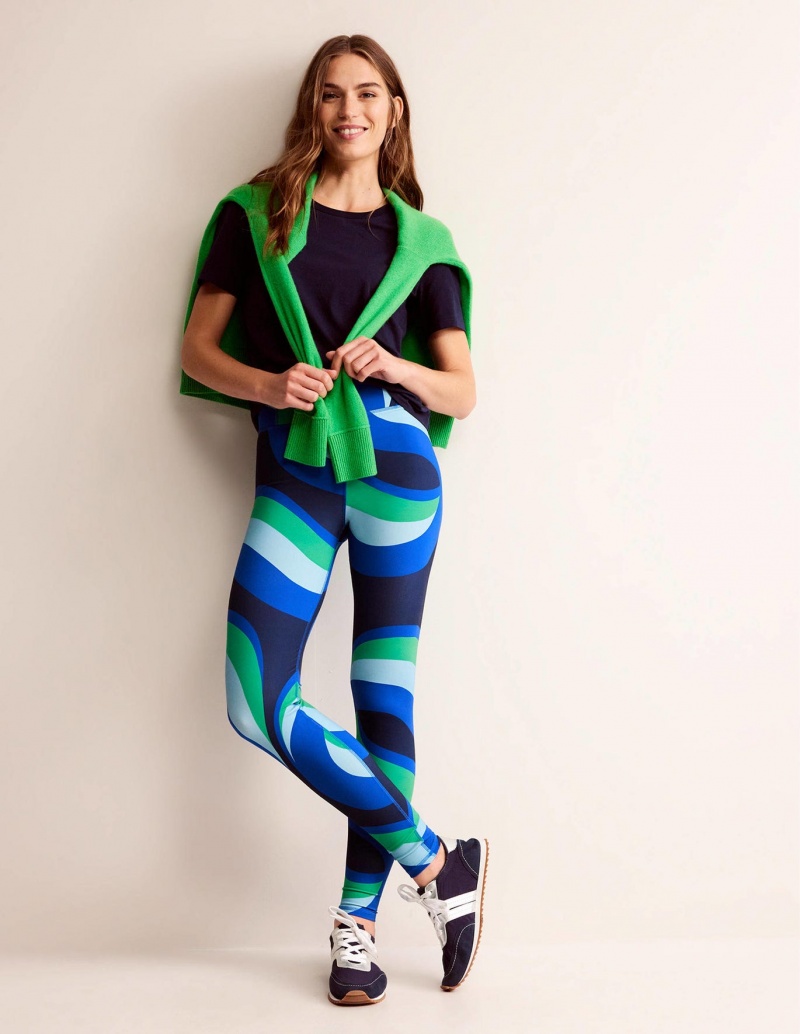 Boden High Waisted Active Leggings Damen Mehrfarbig | NAMED-4716