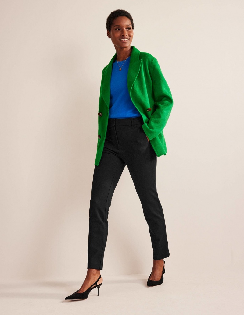 Boden Highgate Ponte Hose Damen Schwarz | FLDMJ-0269