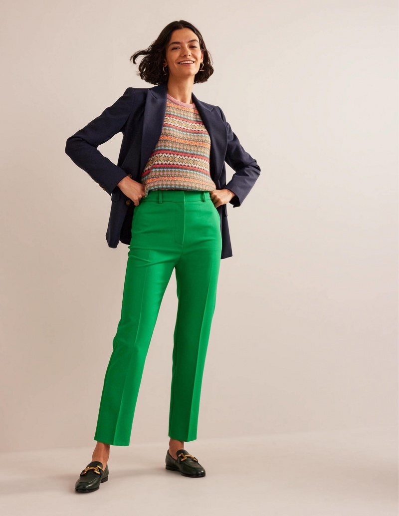 Boden Kew Tailored Hose Damen Türkis | QFSUV-7324