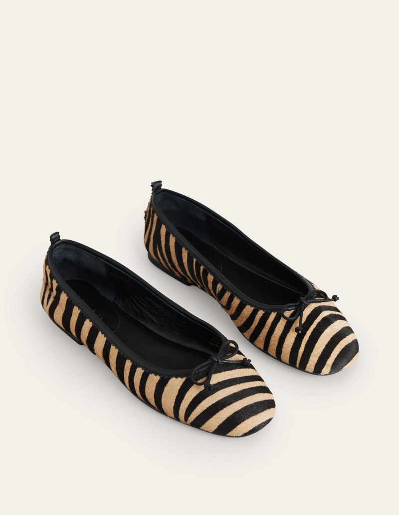 Boden Kitty Flexi Sole Ballet Flache Schuhe Damen Schwarz | VNAFH-3150