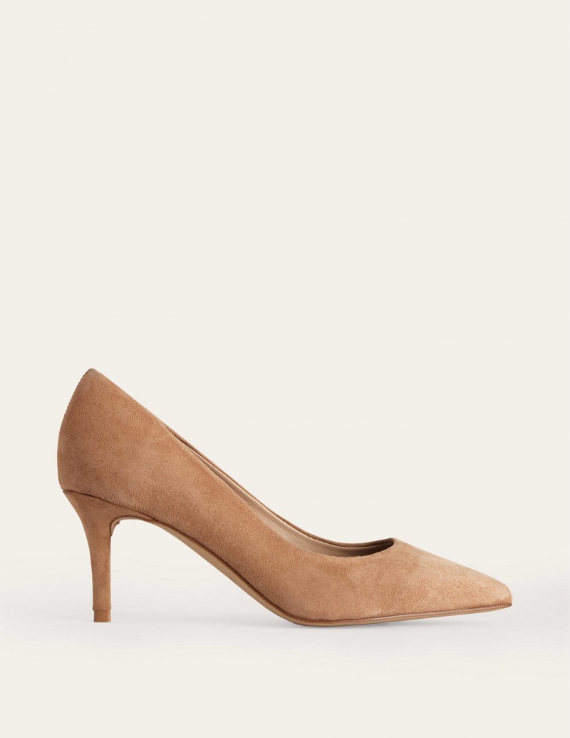 Boden Lara Mid-Absatz Court Schuhe Damen Khaki | HUTMZ-2903