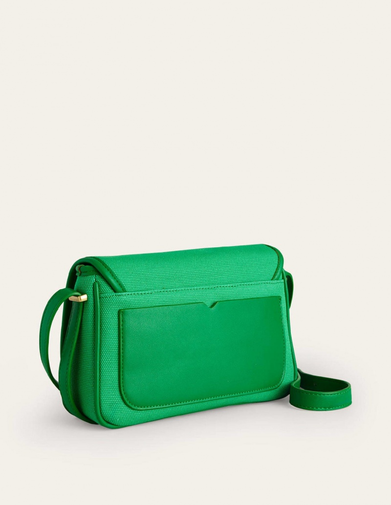 Boden Structured Crossbody Taschen Damen Grün | 801VUFSJK