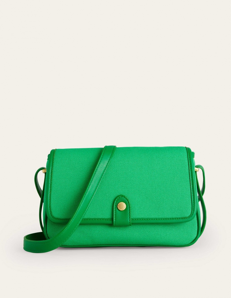 Boden Structured Crossbody Taschen Damen Grün | 801VUFSJK