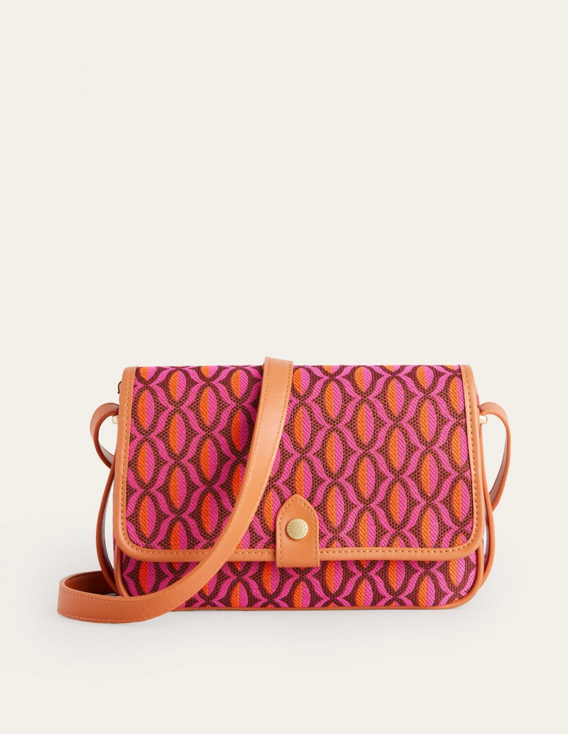 Boden Structured Crossbody Taschen Damen Rot | 109TFDMKS