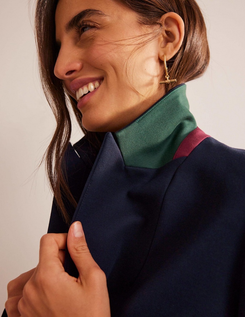 Boden The Marylebone Jersey Blazer Damen Navy | ROSBP-4869