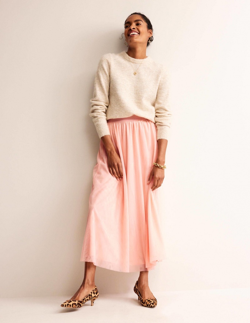 Boden Tulle Full Midi GolfSkirts Damen Rosa | ACMFQ-7839