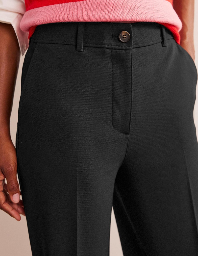 Boden Westbourne Weite Leg Hose Damen Schwarz | ZYHXG-7931