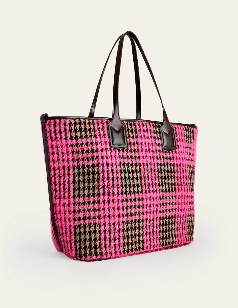 Boden Wolle Trapeze Tragetaschen Damen Rosa | 019KRCPTG
