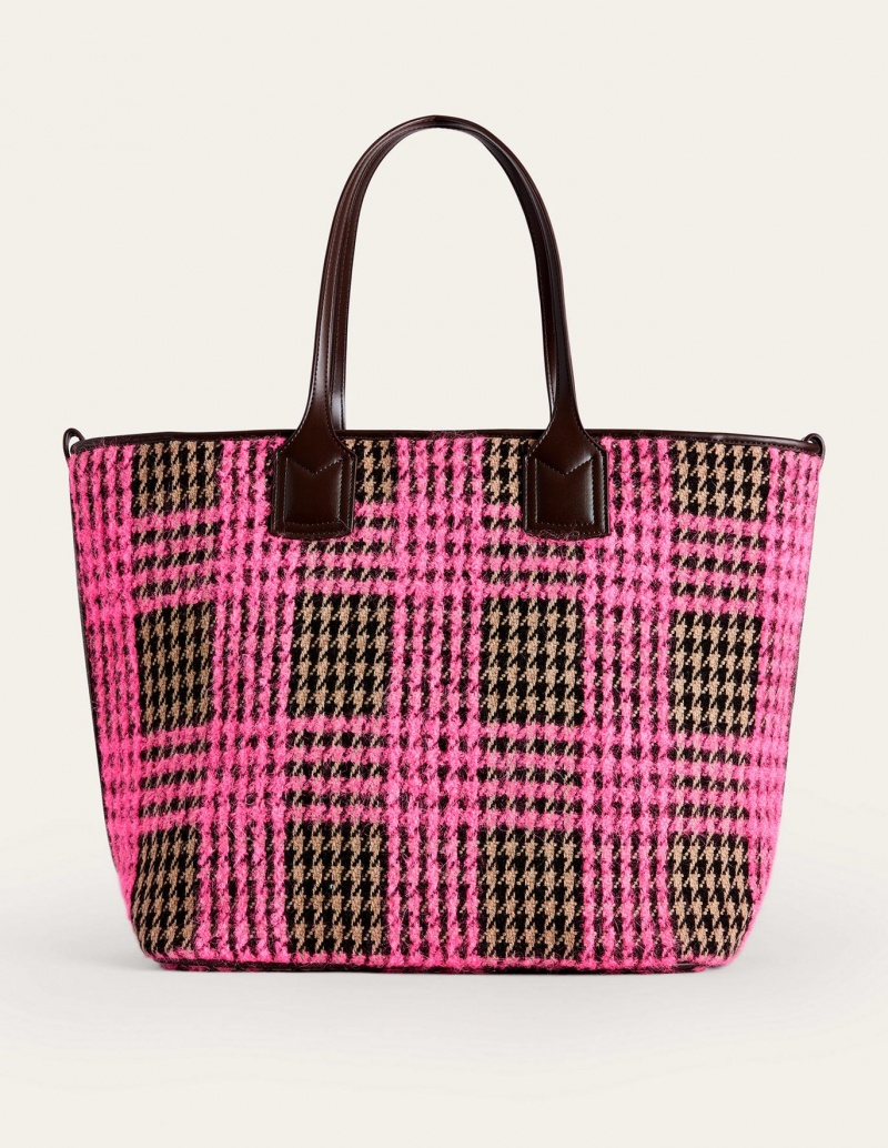 Boden Wolle Trapeze Tragetaschen Damen Rosa | 019KRCPTG